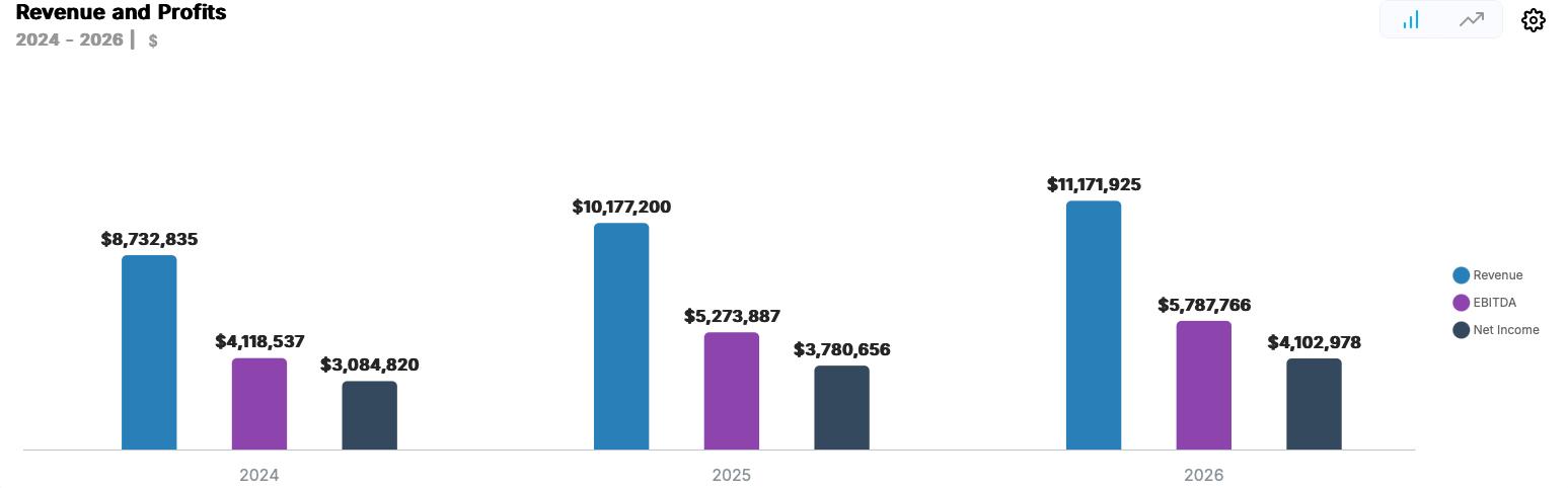 Last-Mile Delivery Services business plan financial history